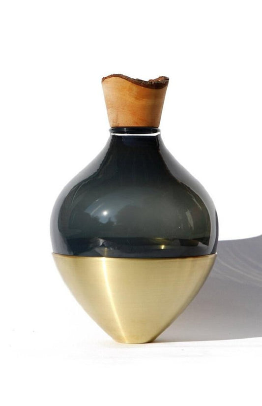 Black India Vase II by Pia Wüstenberg