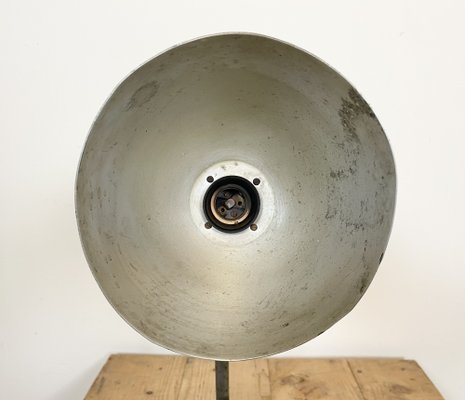 Black Industrial Table Lamp, 1950s-CGF-1408525