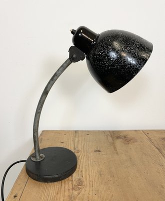 Black Industrial Table Lamp, 1950s-CGF-1408525