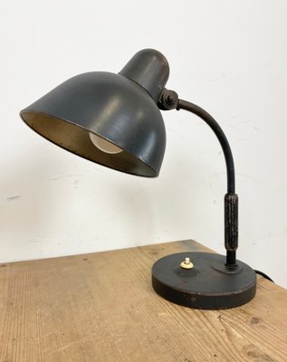 Black Industrial Table Lamp from Siemens, 1930s-CGF-1393529