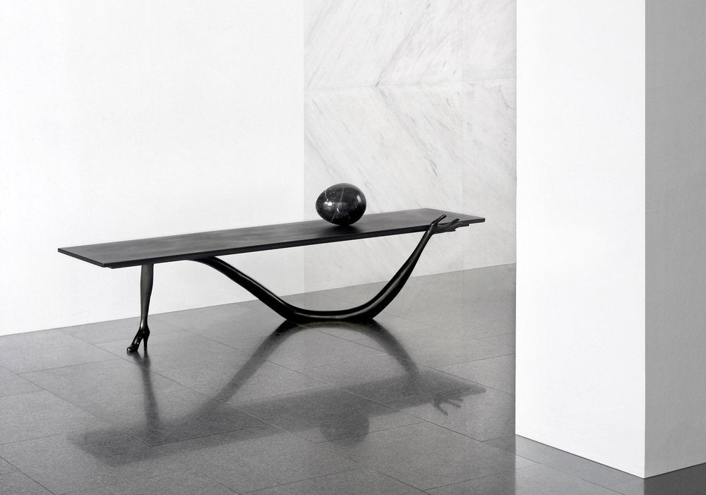 Black Label Limited Edition Dalí Leda Low Table-Sculpture by Salvador Dali for Bd Barcelona