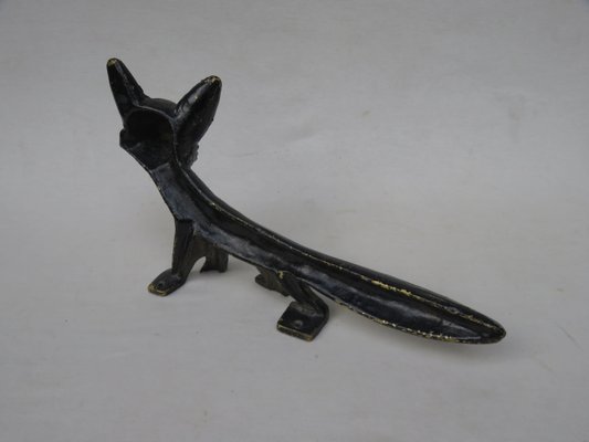 Black Lacquered Brass Boot Jack, 1950s-EY-547192