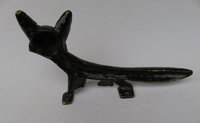 Black Lacquered Brass Boot Jack, 1950s-EY-547192