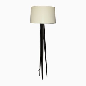 Black Lacquered Steel Lamp, 1980-BCR-1143963