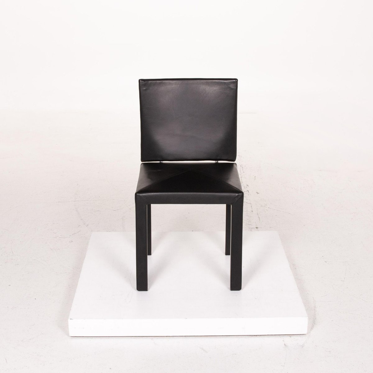 Black Leather Chair from B&B Italia