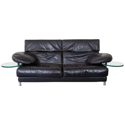 Black Leather Model Arca Sofa by Paolo Piva for B&B Italia, 1983-KL-737276