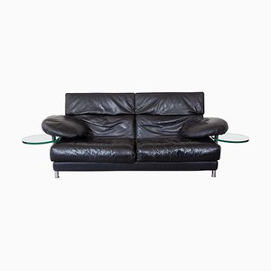 Black Leather Model Arca Sofa by Paolo Piva for B&B Italia, 1983-KL-737276