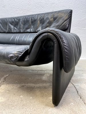 Black Leather Sofa Ds2011 from de Sede, 1980s-ZFK-2043070