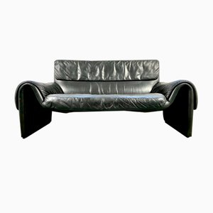 Black Leather Sofa Ds2011 from de Sede, 1980s-ZFK-2043070