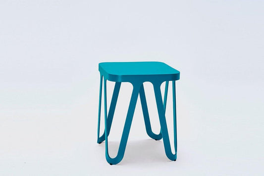 Black Loop Stool by Sebastian Scherer