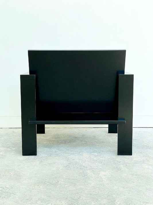 Black Lounge Chair 01 by Goons