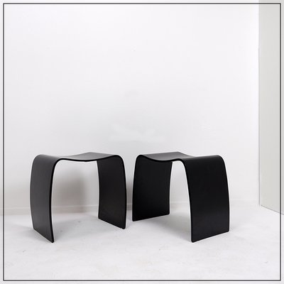 Black M-Stools by Jørgen Møller, 2000s, Set of 2-NYF-2018795