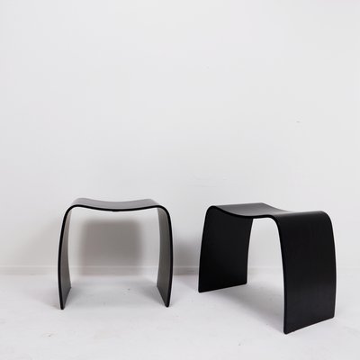 Black M-Stools by Jørgen Møller, 2000s, Set of 2-NYF-2018795