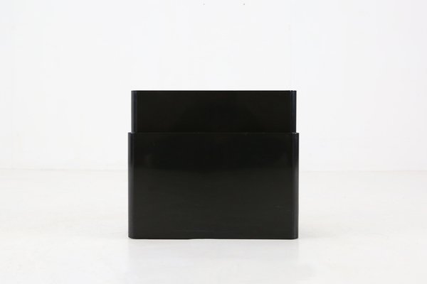 Black Magazine Rack by Giotto Stoppino for Kartell-YSY-1269354