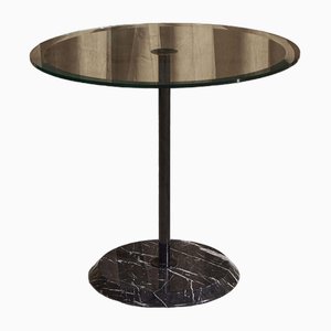 Black Marble Base Table, 1980s-WQA-1799613