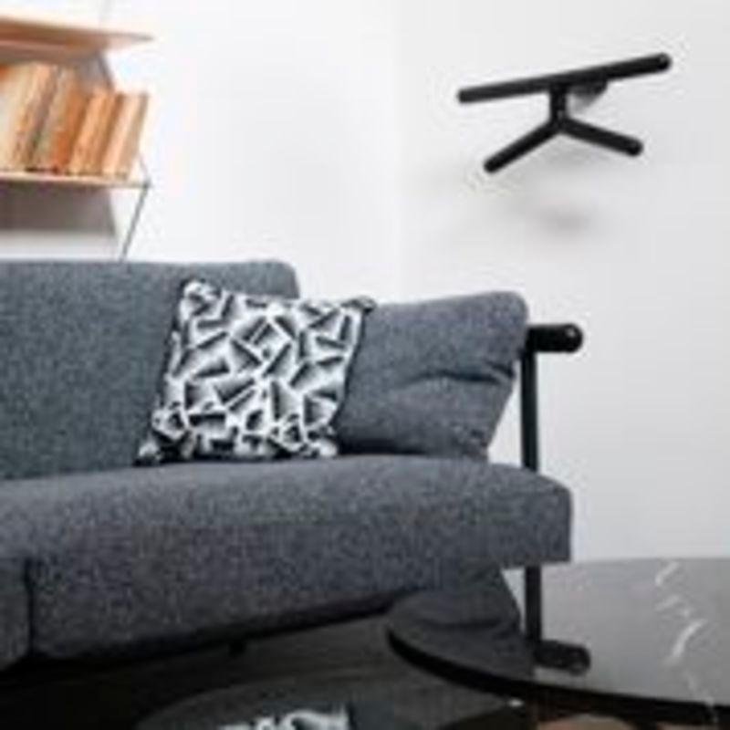 Black Marble Zorro Coffee Table by Note Design Studio