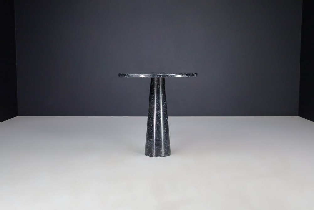 Black Marquina Marble Consoles by Angelo Mangiarotti for Skipper, Italy, 1970s, Set of 2