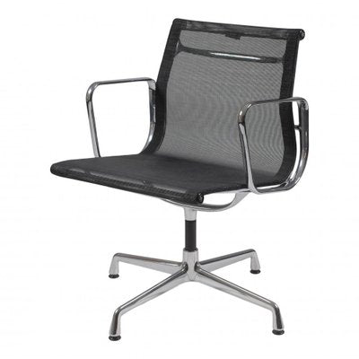 Black Mesh Ea-108 Chair by Charles Eames for Vitra-MTD-1400376