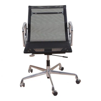 Black Mesh EA-117 Office Chair by Charles Eames for Vitra-MTD-1400288