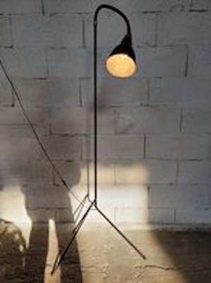 Black Metal Diabolo Lamp, 1960-SSK-1121725