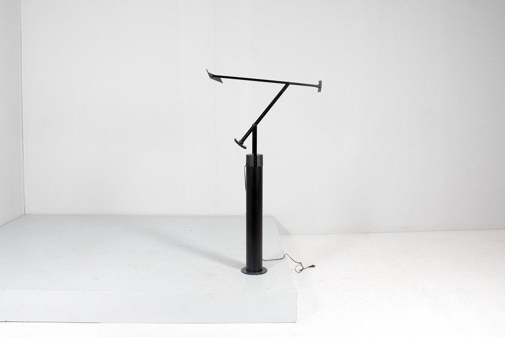 Black Metal Mod. Tizio Floor Lamp attributed to R. Sapper for Artemide, Italy, 1972