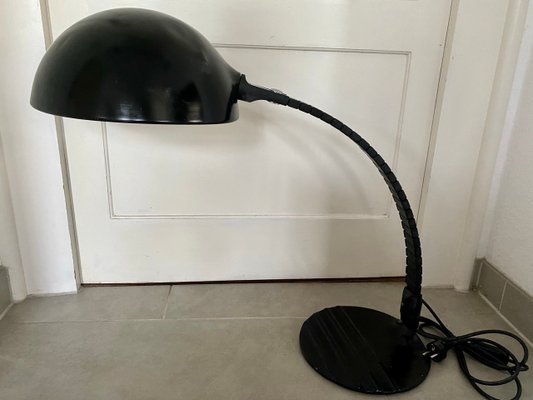 Black Model 660 Table Lamp by Elio Martinelli for Martinelli Luce-PYR-988387