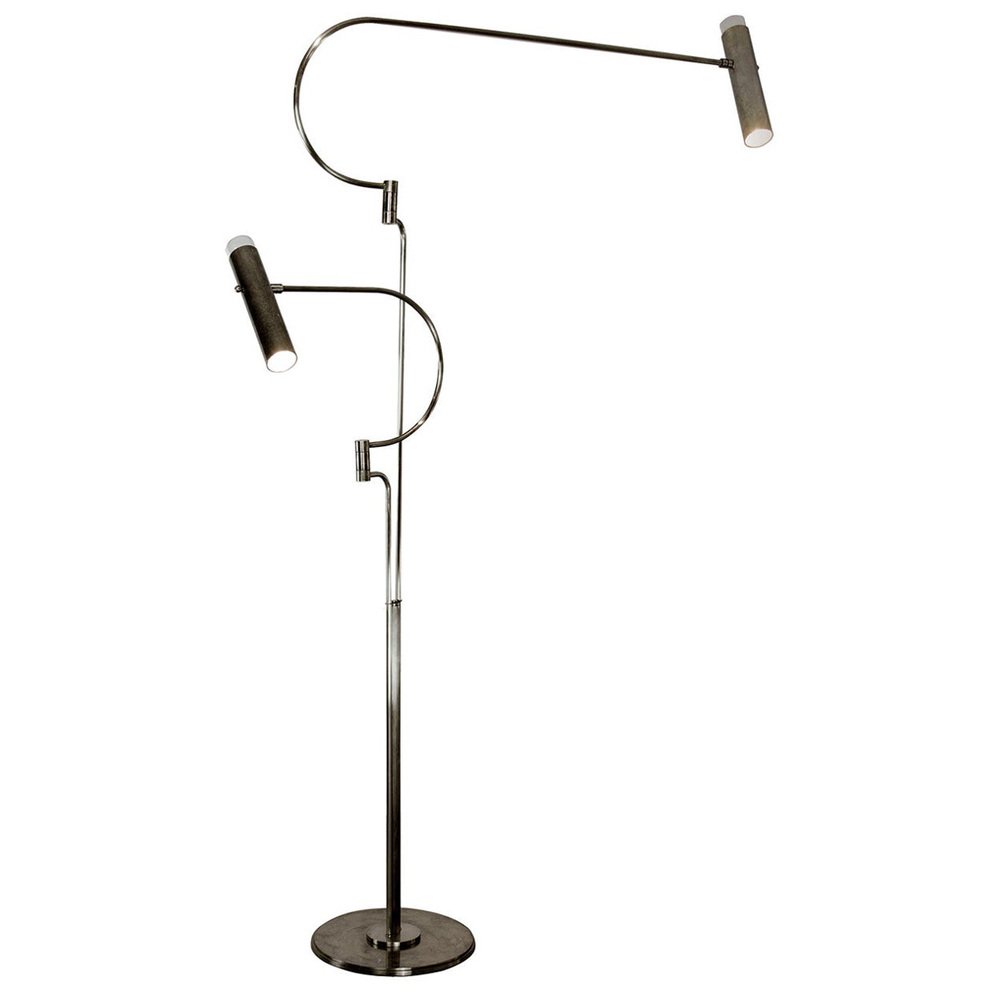 Black Nickel Southside Floor Lamp by Andrea Bonini