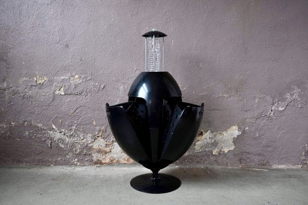 Black Ovetto Trash Can by Gianluca Soldi, 2000s-AIU-2032490