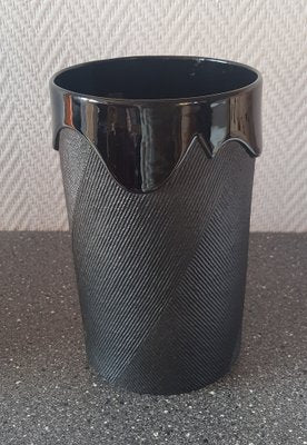 Black Porcelain Vase by Johan Van Loon for Rosenthal-QDP-1264458