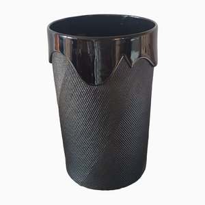 Black Porcelain Vase by Johan Van Loon for Rosenthal-QDP-1264458