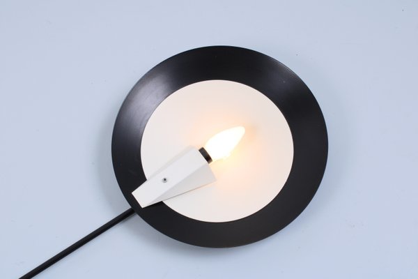 Black Postmodern Adjustable Counterbalance Ceiling Light from Herda, 1980s-XT-1413867