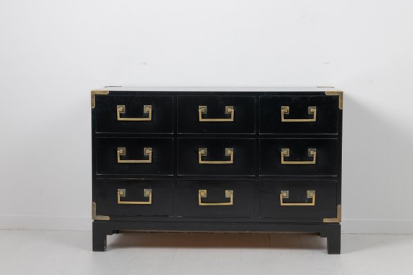 Black Scandinavian Chest of Drawers by Ove Feuk-MJF-964407