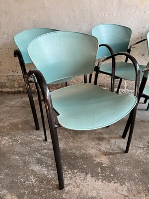 Black & Seablue Seating Chair-PDG-2016846