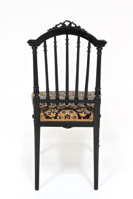 Black Side Chairs, 1870, Set of 2-TQA-2034395