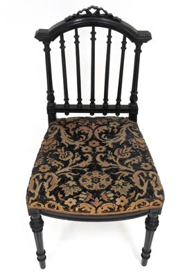 Black Side Chairs, 1870, Set of 2-TQA-2034395