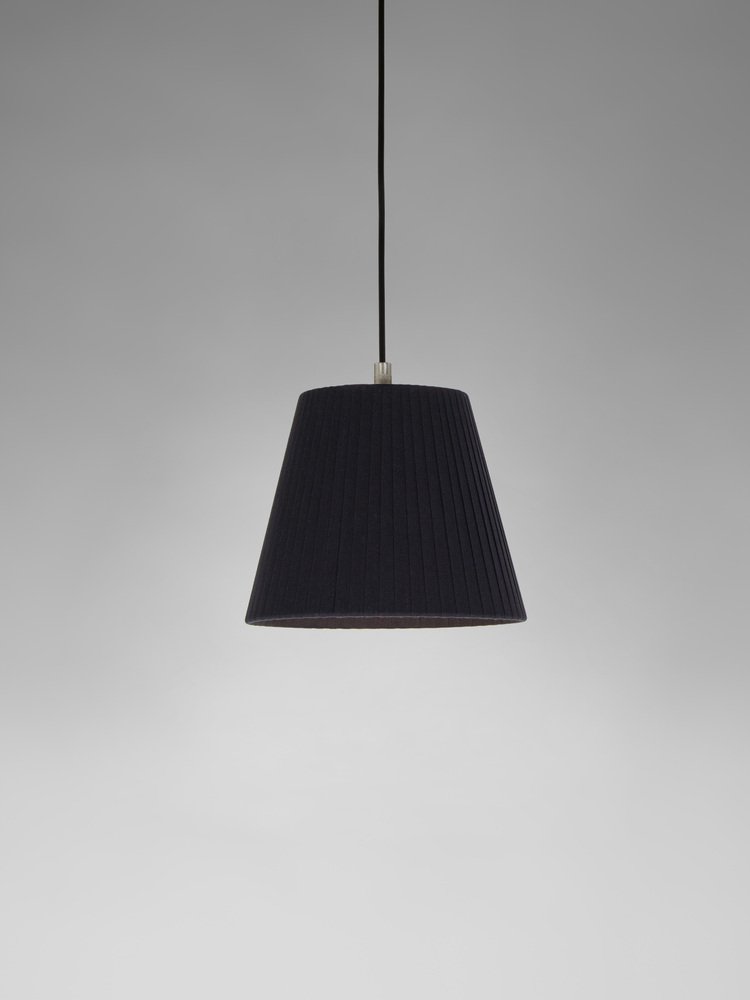 Black Sísísí Cónicas PT1 Pendant Lamp by Santa & Cole