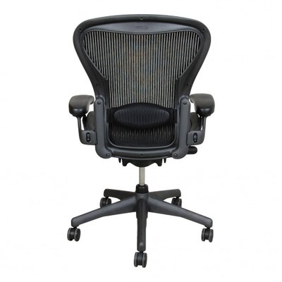 Black Size B Aeron Office Chair from Herman Miller-MTD-1400328