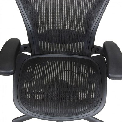 Black Size B Aeron Office Chair from Herman Miller-MTD-1400328