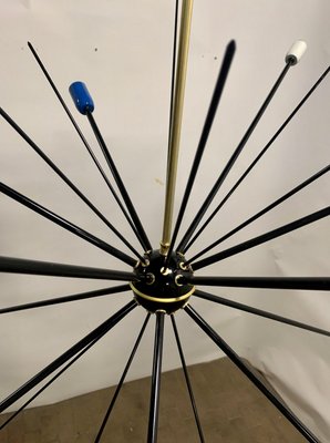 Black Sputnik Ceiling Lamp, 1949-NUO-1294984