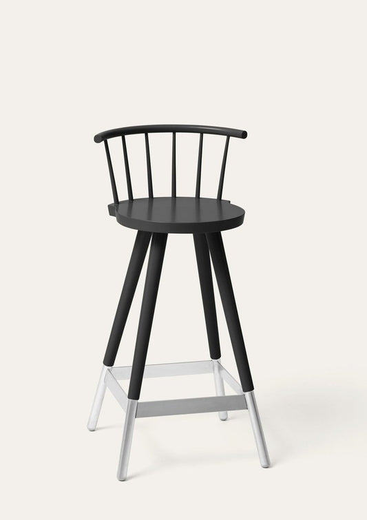 Black Tupp Barstool by Storängen Design