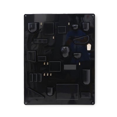 Black Uten.Silo Wall Organizer Tray by Dorothee Maurer Becker for Design M, 1960s-EZ-1746360