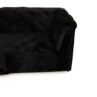 Black Velvet Lounger from IconX Studios-RQW-1748531