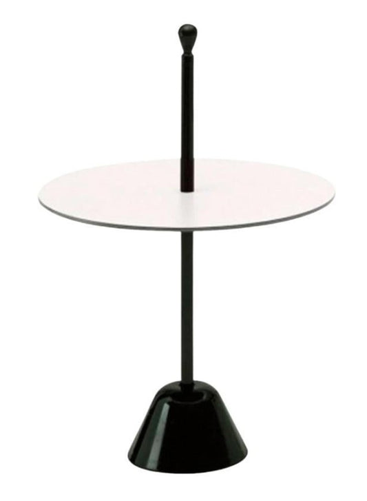 Black & White Servomuto 360 Coffee Table by Castiglioni, 1974