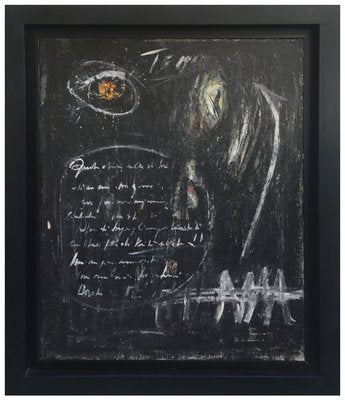 Blackboard - Mixed Technique on Canvas - Massimo D'Orta - Italy 2013-YUW-910681