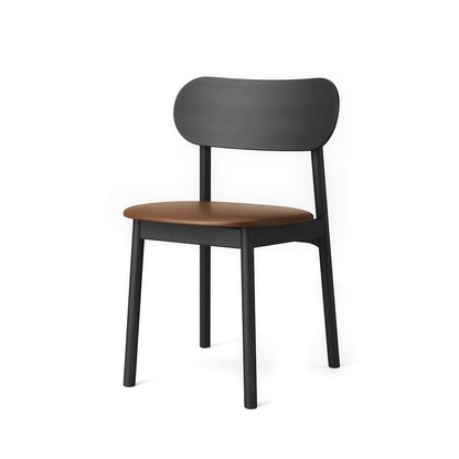 Decotique Elephant Dining Chair Black/Brown Leather