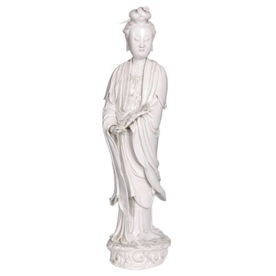 Blanc-de Chine, Figure of Guanyin, Qing Dinasty-MBH-1032315