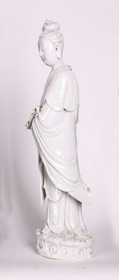 Blanc-de Chine, Figure of Guanyin, Qing Dinasty-MBH-1032315