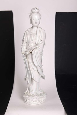 Blanc-de Chine, Figure of Guanyin, Qing Dinasty-MBH-1032315