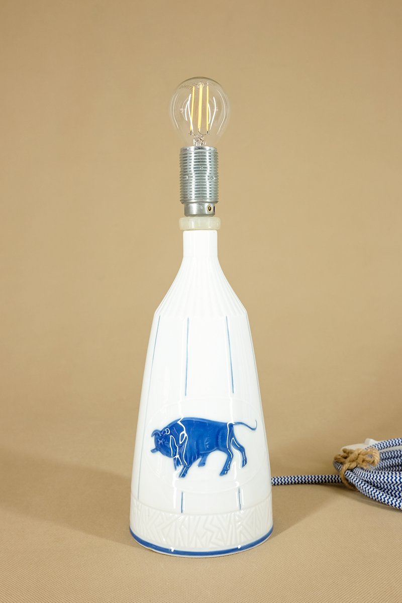 Blauer Bison Wodka Table Lamp by FANG Studio, 2018