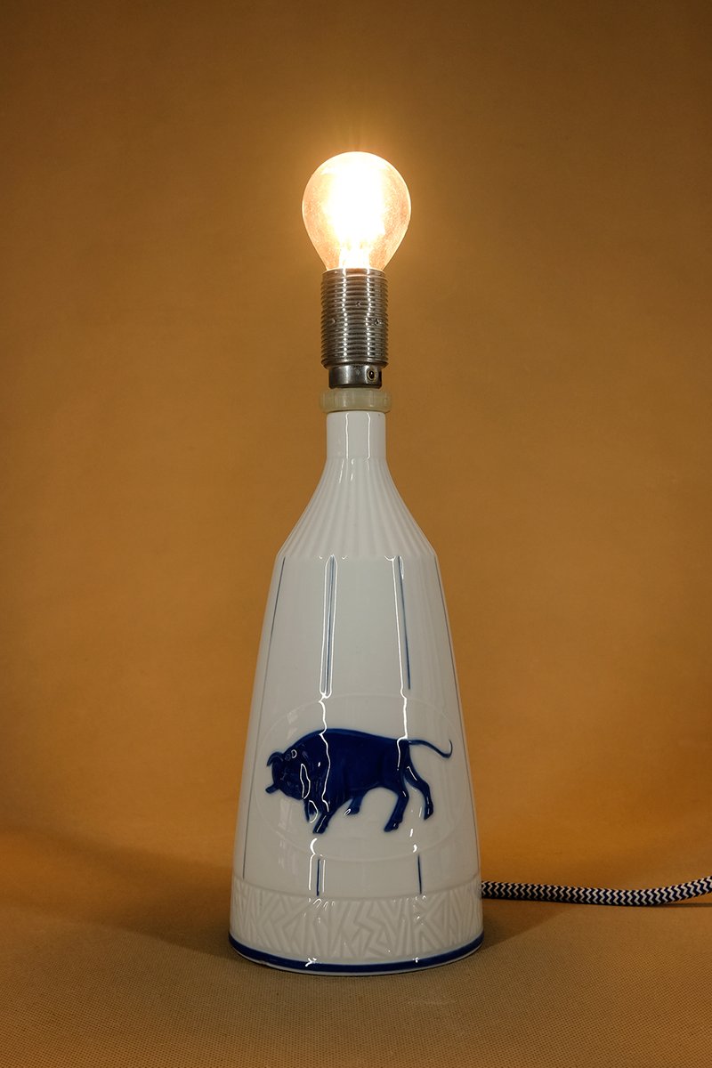 Blauer Bison Wodka Table Lamp by FANG Studio, 2018